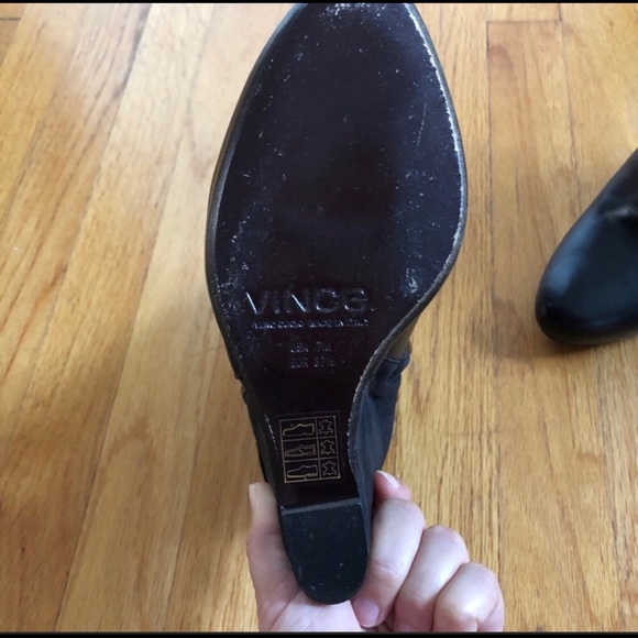 Vince Garren Wedge Boot - Size 7 - Picture 4 of 6
